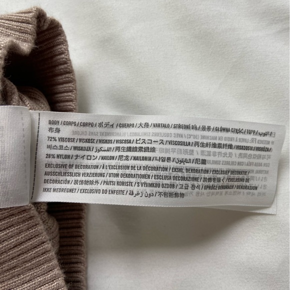 NWT Abercrombie & Fitch Cinched Front Cutout Sweater Midi Dress - Picture 11 of 14